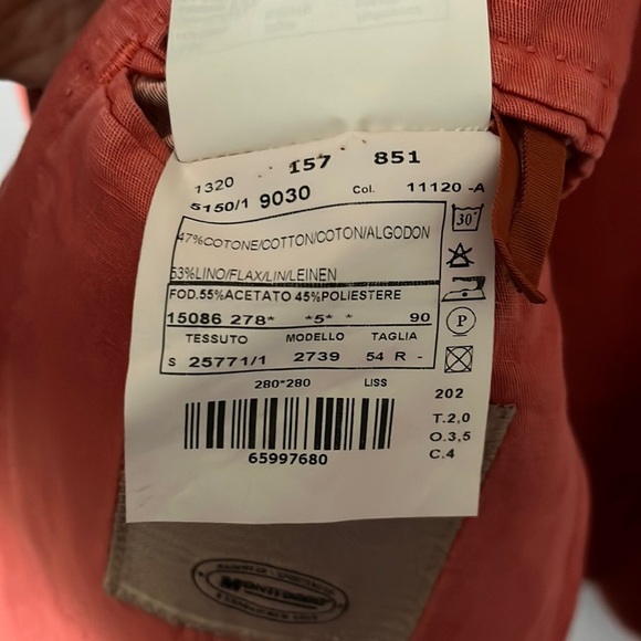 Montedoro Slowear Giacco Chinolino Blazer size US 44R, IT 54R - Picture 14 of 16